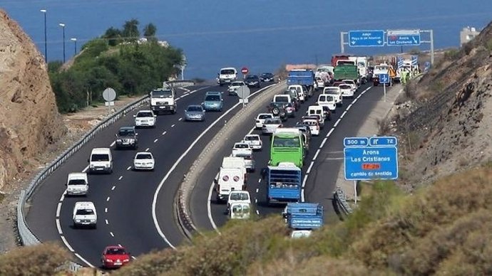 Archivo - Autopista del Sur de Tenerife (TF-1)