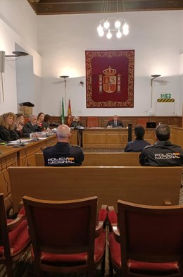 Archivo - Primera sesión del juicio en la Audiencia de Granada contra el presunto asesino del exconcejal del PSOE de Granada José Miguel Castillo Higueras. Archivo.