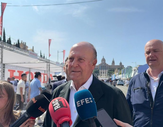 El presidente del Automobile Barcelona 2025, Enrique Lacalle.
