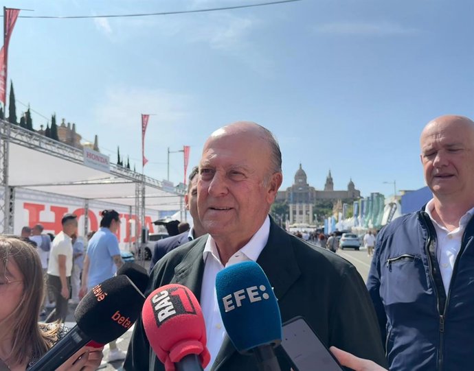 El presidente del Automobile Barcelona 2025, Enrique Lacalle.