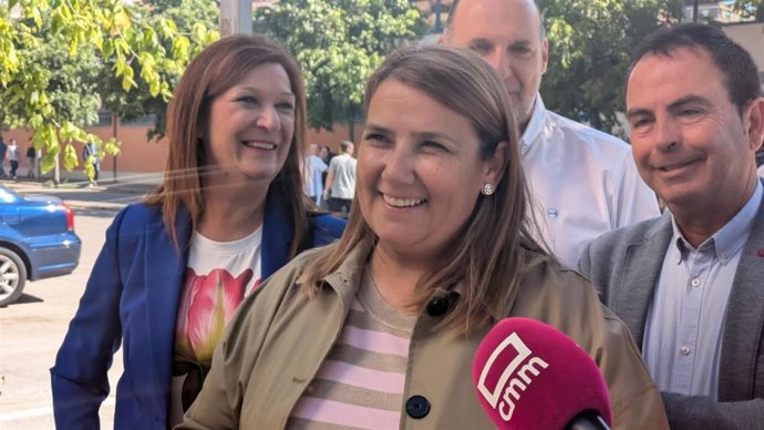 La presidenta de la Ejecutiva provincial del PSOE de Toledo, Tita García Élez