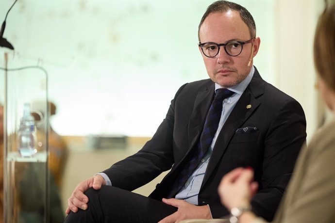 Archivo - El cap del Govern d'Andorra, Xavier Espot