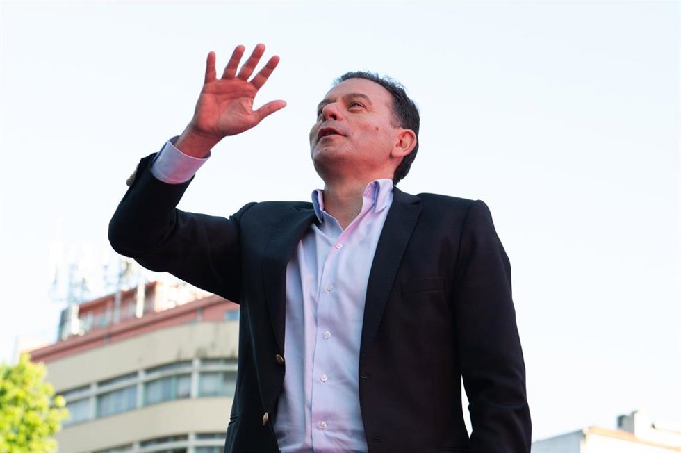 El candidato conservador portugués Luís Montenegro