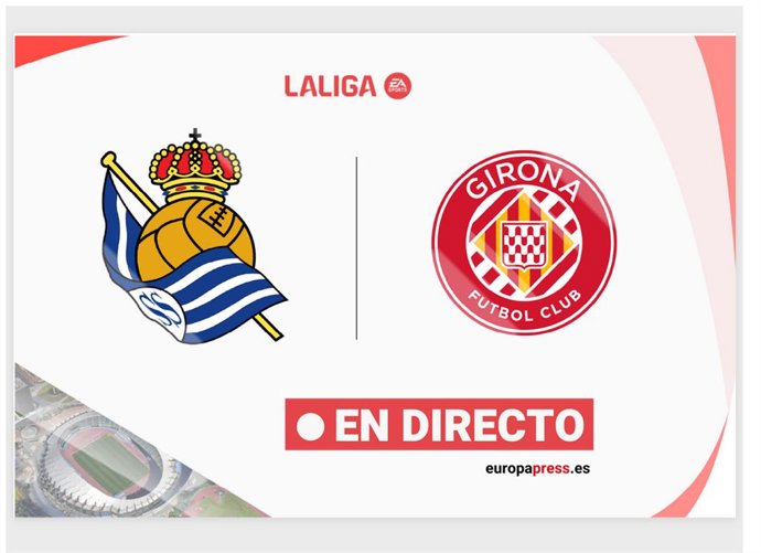 Onces Iniciales probables: Real Sociedad - Girona: resumen y estadísticas del partido de la jornada 37 de LaLiga EA Sports