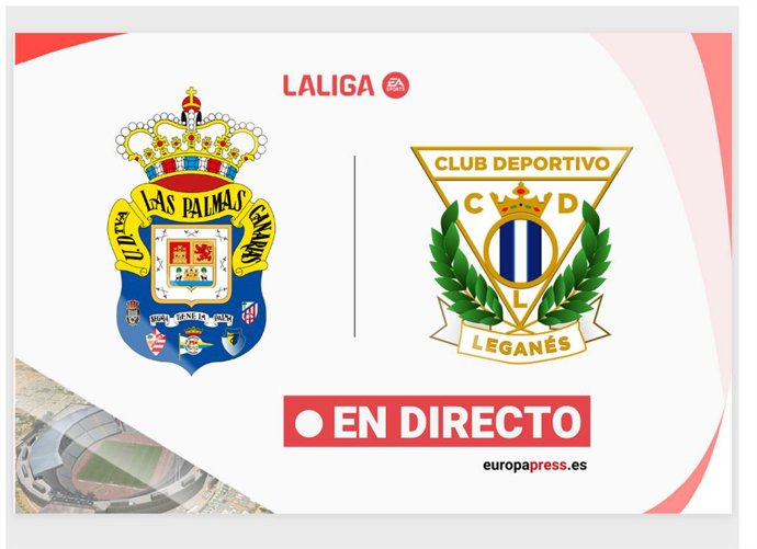 Onces Iniciales probables: Las Palmas - Leganés: resumen y estadísticas del partido de la jornada 37 de LaLiga EA Sports