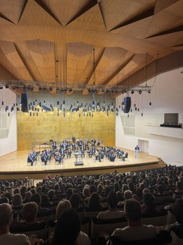 La Banda Sinfónica Municipal de Alicante pone el toque musical al Festival Internacional de Cine de Alicante