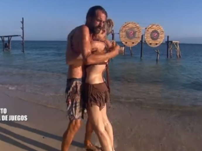 Patricia Montero y Álex Adrover se reencuentran en 'Supervivientes' 