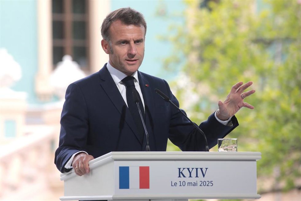 El presidente francé, Emmanuel Macron