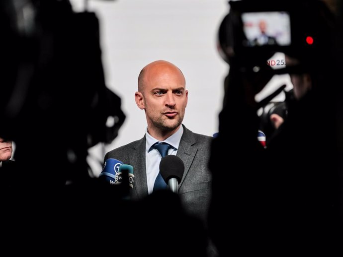 May 7, 2025, Warsaw, Poland: Minister for Europe and Foreign Affairs of France Jean-Noel Barrot speaks to the media during The Informal meeting of the European Union Ministers of Foreign Affairs.