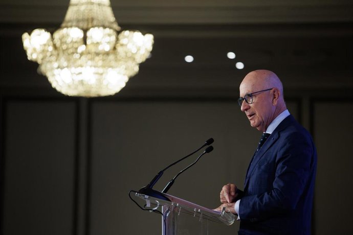 Archivo - El presidente de Asedas, Josep Antoni Duran i Lleida,  