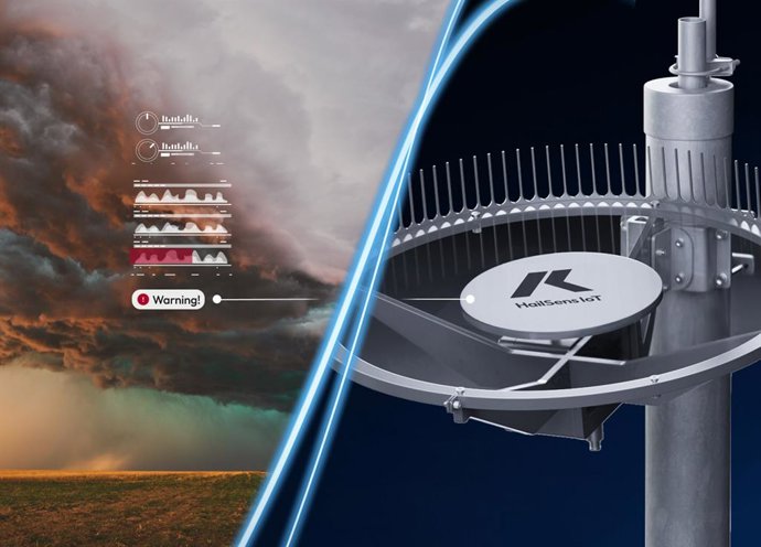 HailSens360 is an integrated sensor and cloud-based hail decision support system, combining proprietary 48-hour forecasts, 60-90-minute nowcasts, real-time hail observations, and historical data to help protect assets before, during, and after hailstorms