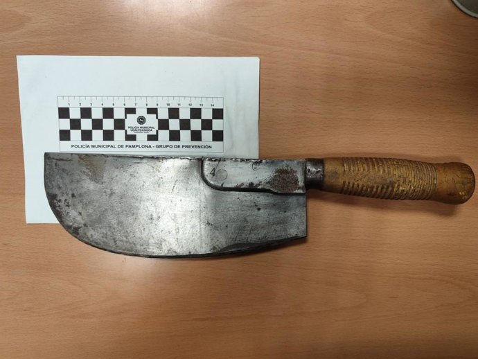 Imagen de una de las armas interceptadas