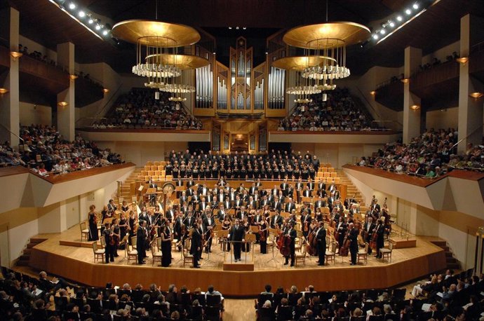 La Orquesta Nacional de España, foto realizada por Rafa Martín