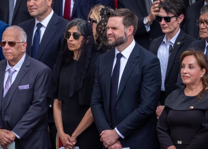 El vicepresidente de Estados Unidos JD Vance en el Vaticano