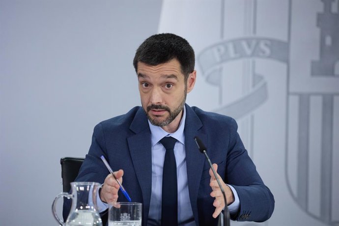 Archivo - Arxiu - El ministre de Drets Socials, Consum i Agenda 2030, Pablo Bustinduy