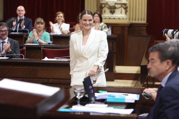 Archivo - La presidenta del Govern, Marga Prohens. 