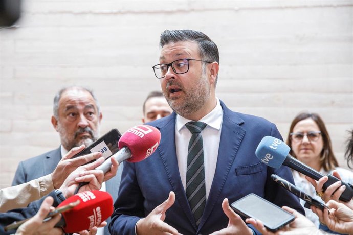 El consejero de Educación, Cultura y Deportes, Amador Pastor