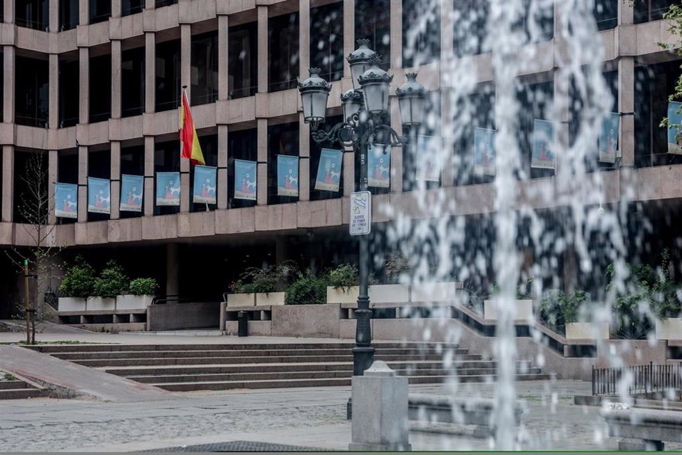 Archivo - La fachada del Ministerio de Cultura, a 26 de marzo de 2024, en Madrid (España).