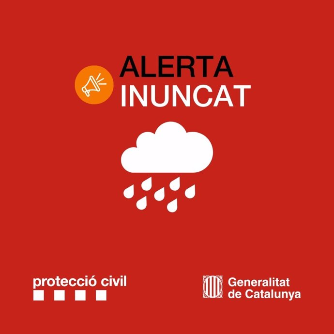 Alerta del pla Inuncat