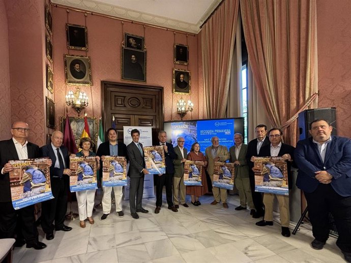 Presentación de la Recogida de Primavera del Banco de Alimentos en el Ayuntamiento de Sevilla