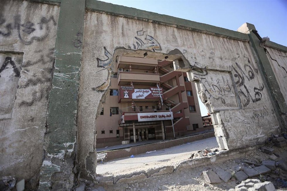 Archivo - Fotografía de archivo del Hospital Naser de Jan Yunis, en el sur de la Franja de Gaza