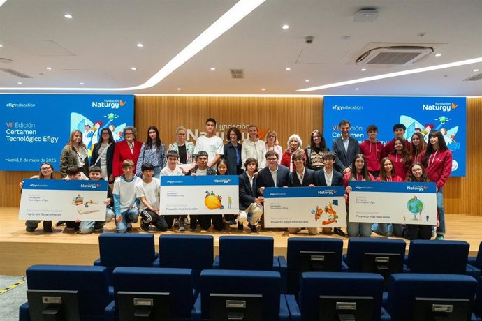 Fundación Naturgy anuncia los ganadores de la séptima edición del Certamen Tecnológico Efigy