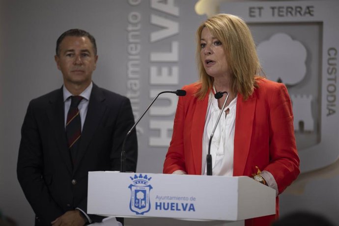 La alcaldesa de Huelva, Pilar Miranda.