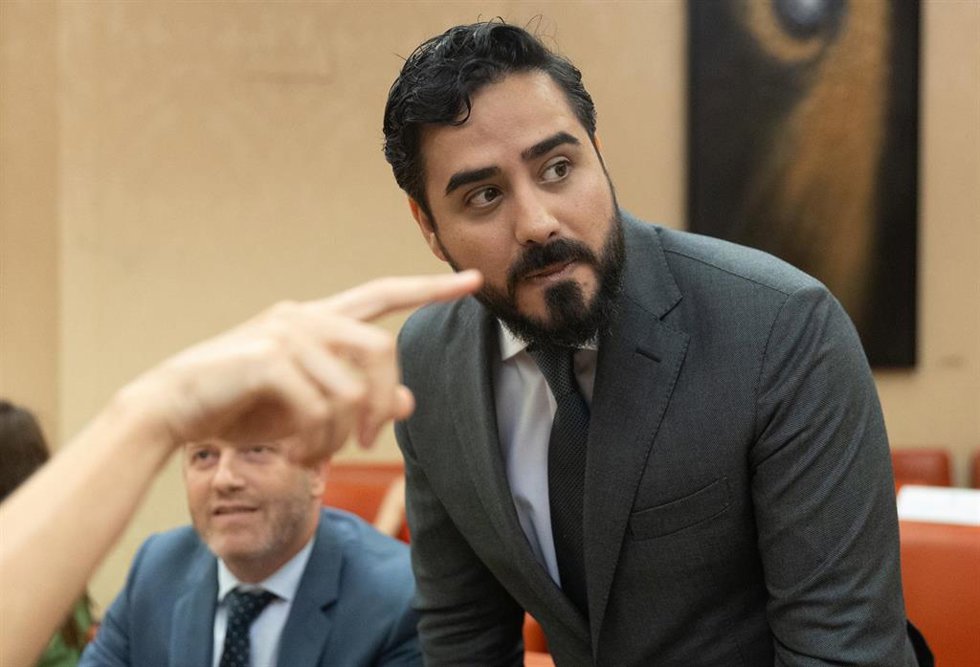 Archivo - El eurodiputado electo Luis 'Alvise' Pérez Fernández, líder de la agrupación Se Acabó la Fiesta. Archivo.