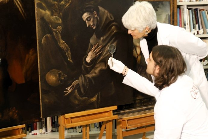 Pintura atribuida a El Greco