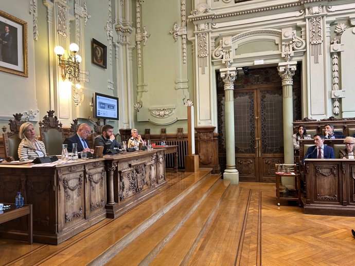 Pleno del debate sobre el estado de la ciudad en Valladolid