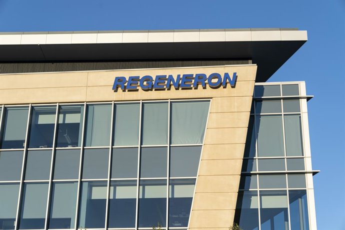 Archivo - Arquivo - Sede da empresa Regeneron, cujo medicamento contra o coronavírus recebeu aprovação emergencial da FDA.