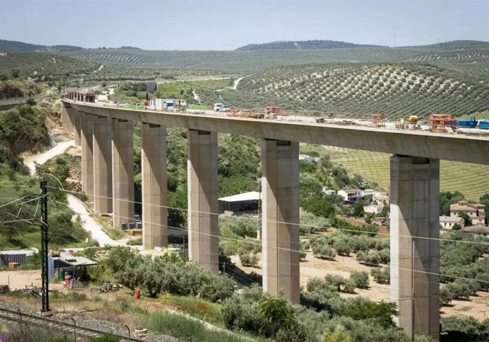 Obres en el Corredor Mediterrani