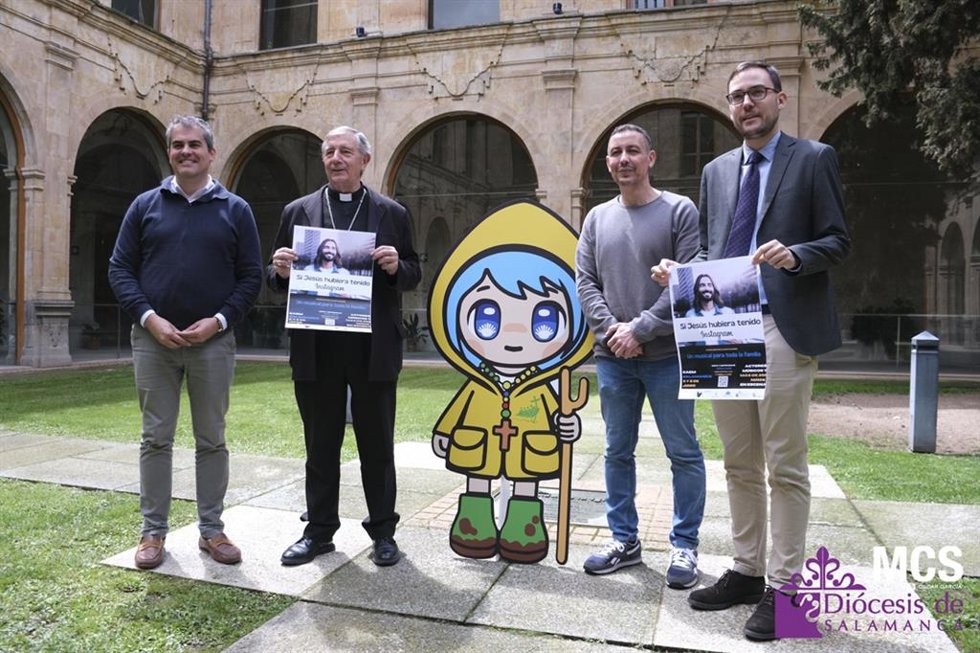 Más de mil escolares de Salamanca subirán al escenario del CAEM con el musical Si Jesús hubiera tenido Instagram.