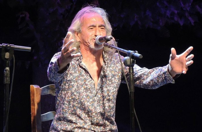 El cantaor flamenco Capullo de Jerez.