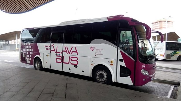 Archivo - Autobús de Alavabus