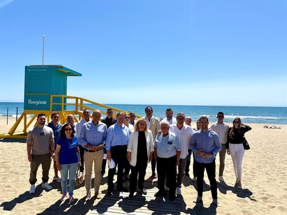 Presentación del acto promocional de Fuengirola en Madrid