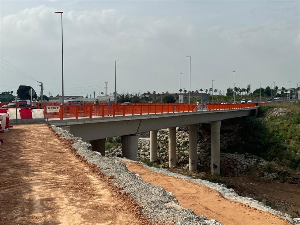 La Generalitat finaliza las obras del puente de la CV-403 de acceso a Torrent y reabre al tráfico los cuatro carriles sin restricciones