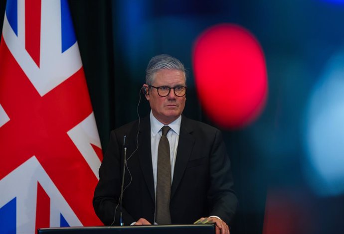 Imagen de archivo del primer ministro de Reino Unido, Keir Starmer