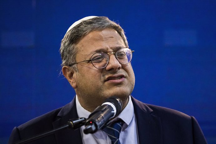 Archivo - Itamar Ben Gvir, ministro de Seguridad Nacional de Israel (archivo)