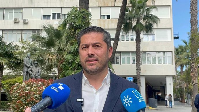Archivo - El secretario de Organización del PSOE de Huelva, Francisco Baluffo.