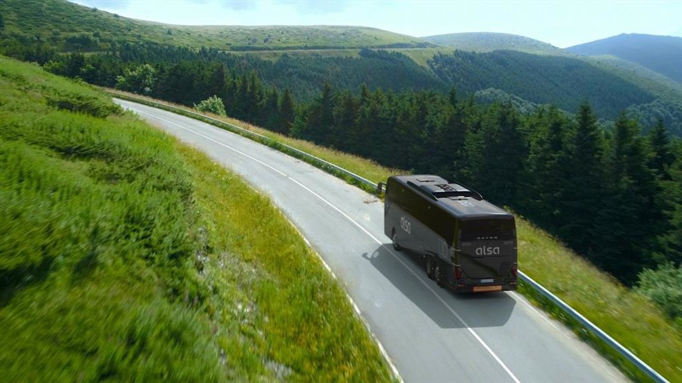 Archivo - Autobús de Alsa