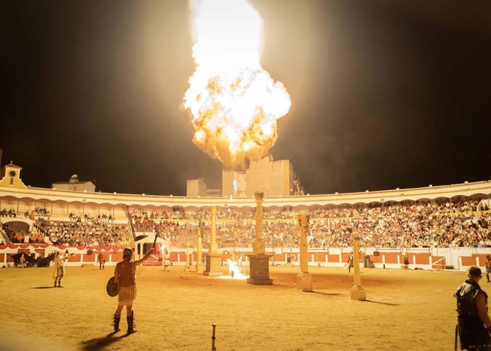 Una de las actividades de las XII Fiestas Íbero Romanas de Cástulo.