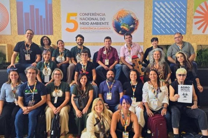 Delegación Animalista de la V Conferencia de Medio Ambiente de Brasil.