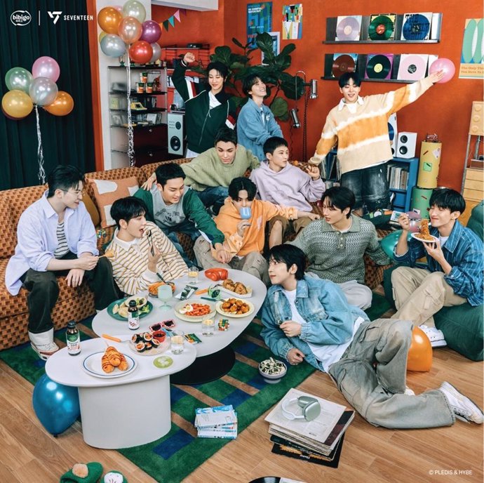 Bibigo I SEVENTEEN Campaign Image