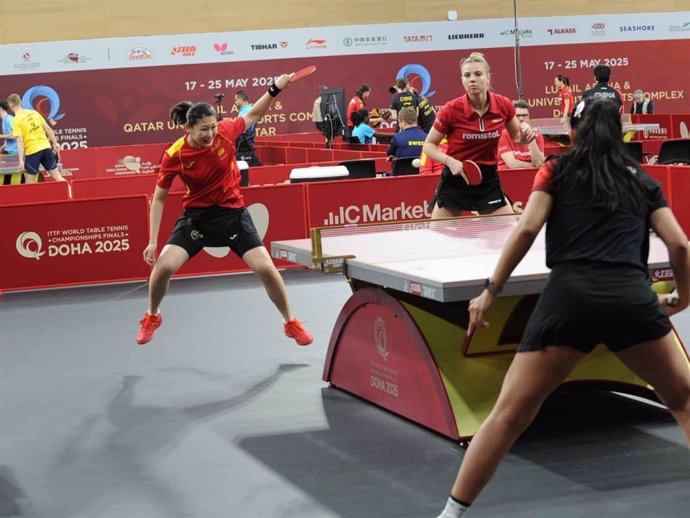 María Xiao en el Campeonato del Mundo de Doha