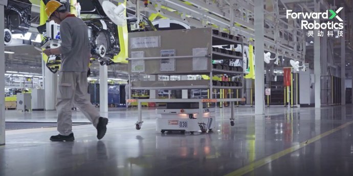 Flex300L- Capability for transport in 39-inch narrow aisles and omni-directional rotation.