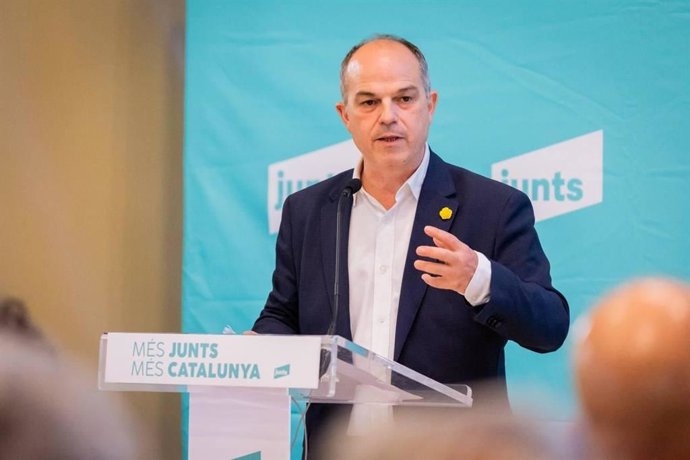 Jordi Turull en un acto del partido en Lleida.