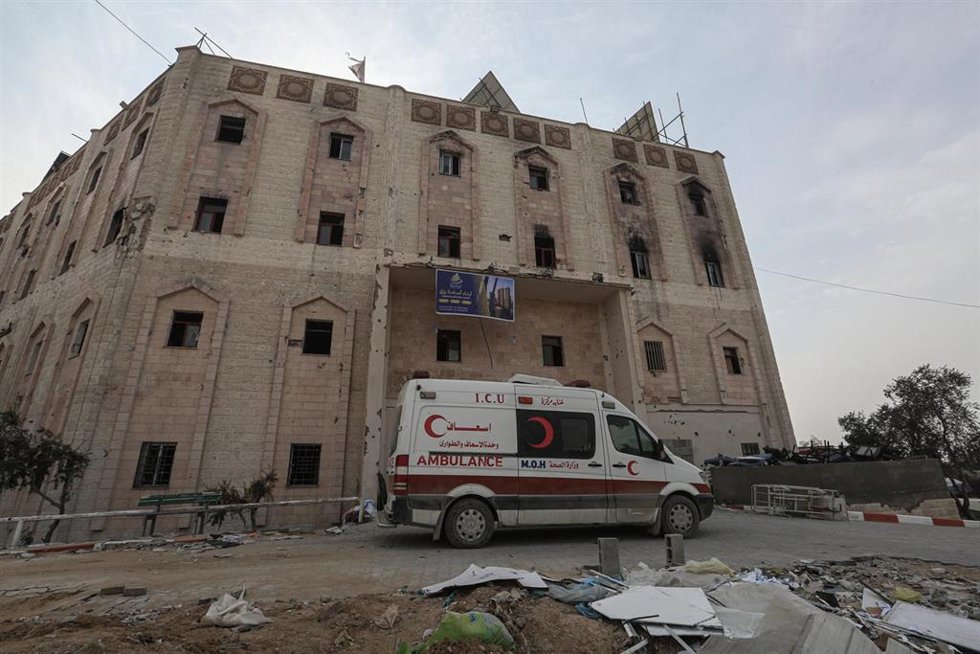 Archivo - Hospital Indonesio de Beit Lahia, Gaza (archivo)