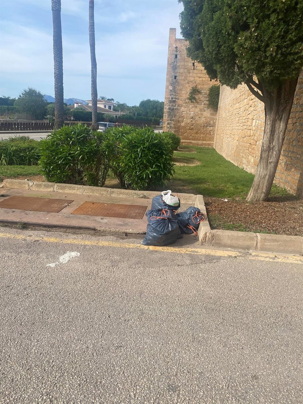 Basuras en Alcúdia