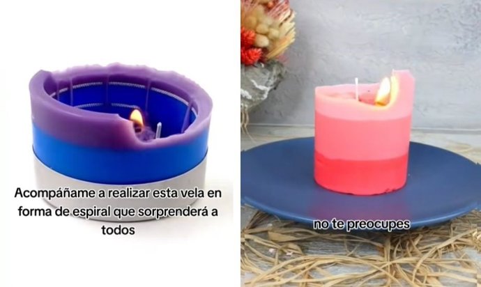 Adeus às velas tradicionais: essa é a nova tendência em espiral que está triunfando no TikTok e está começando a chegar à Europa.